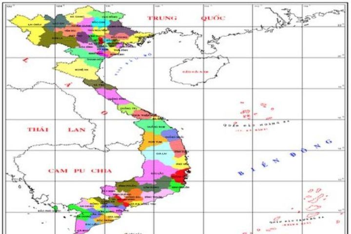 Thể hiện đường biên giới quốc gia trên sản phẩm đo đạc và bản đồ, xuất bản phẩm bản đồ