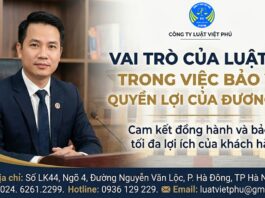 Vai trò của luật sư trong việc bảo vệ quyền lợi của đương sự