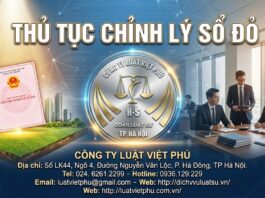 Các trường hợp cần thực hiện chỉnh lý sổ đỏ