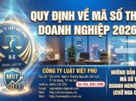 Quy định về mã số thuế doanh nghiệp 2026