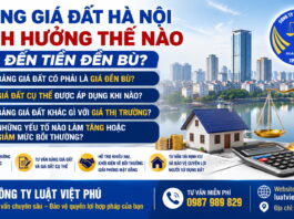 Bảng giá đất Hà Nội ảnh hưởng thế nào đến tiền đền bù giải phóng mặt bằng?