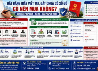 Đất bằng giấy viết tay, đất chưa có sổ đỏ: Có nên mua không? Quy định pháp luật, rủi ro và giải pháp xử lý