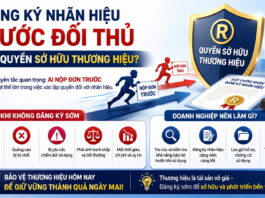 Đăng ký nhãn hiệu trước đối thủ: Ai có quyền sở hữu thương hiệu?