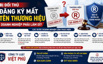 Bị đối thủ đăng ký mất tên thương hiệu – doanh nghiệp phải làm gì?