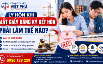 Ly hôn khi mất giấy đăng ký kết hôn phải làm thế nào?