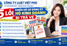 5 lỗi khiến hồ sơ đăng ký hộ kinh doanh bị trả về