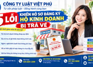 5 lỗi khiến hồ sơ đăng ký hộ kinh doanh bị trả về