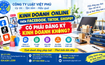 Bán hàng online doanh thu bao nhiêu thì phải đăng ký kinh doanh?